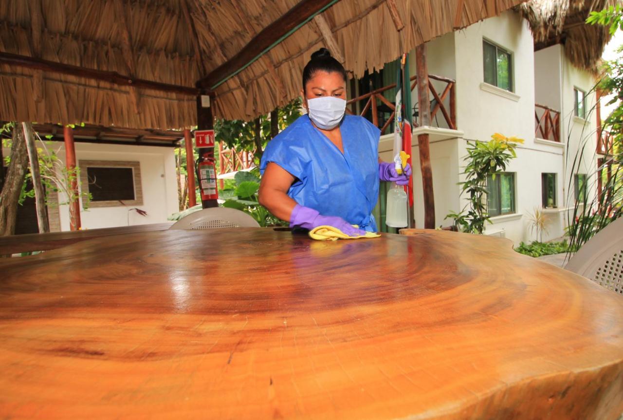 Hotel Pancho Villas Bacalar - Free Bikes And Paddles Esterno foto