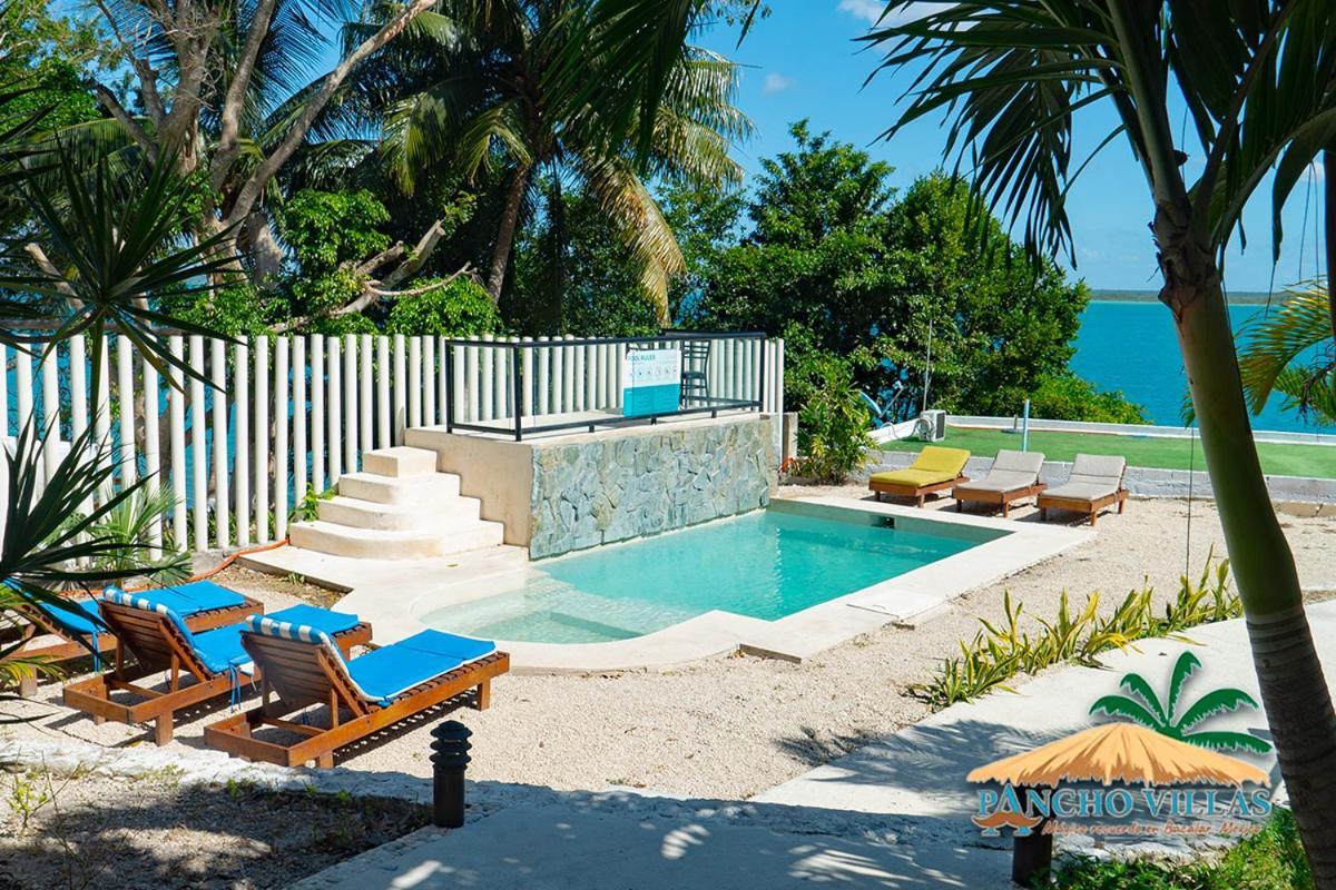 Hotel Pancho Villas Bacalar - Free Bikes And Paddles Esterno foto