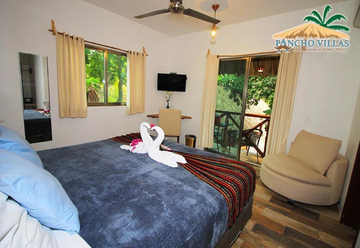 Hotel Pancho Villas Bacalar - Free Bikes And Paddles Esterno foto