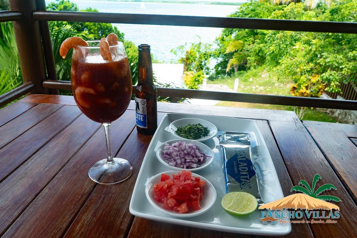Hotel Pancho Villas Bacalar - Free Bikes And Paddles Esterno foto